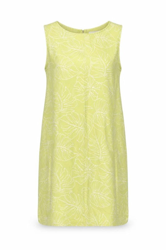 Pataloha Women’s Green Floral Dress, Size 8, Sleeveless