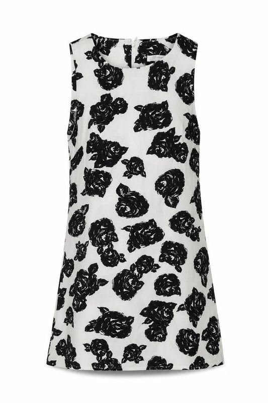 Glamorous XS Women’s Black White Floral Dress