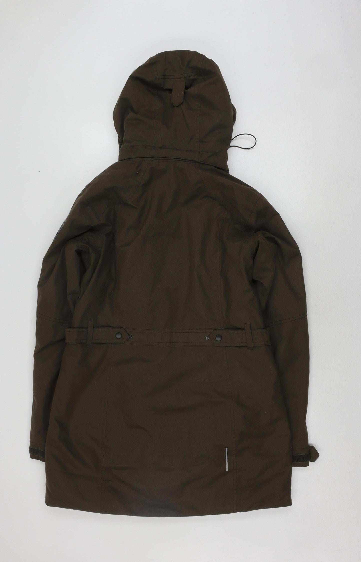 Skila Men's Green Parka Jacket, Regular Fit, Autumn/Winter