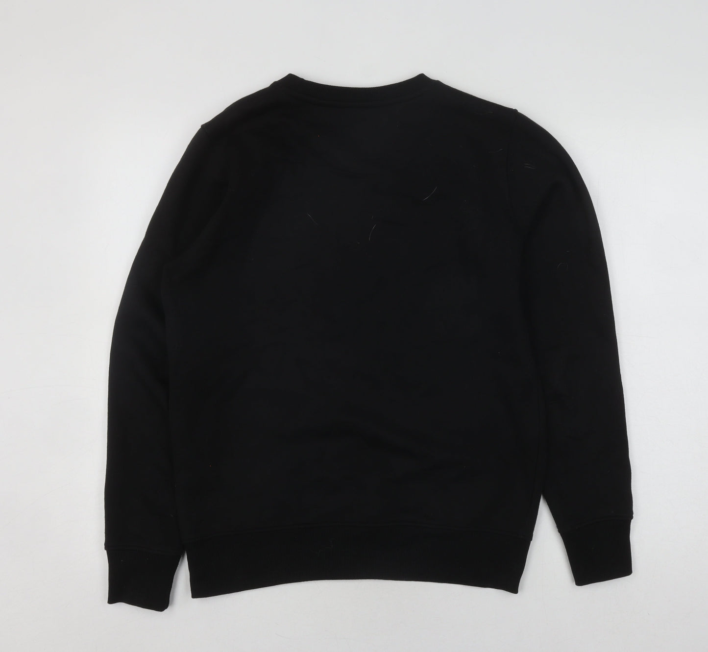 Brave Soul Men's Black Pullover Sweatshirt S Logo
