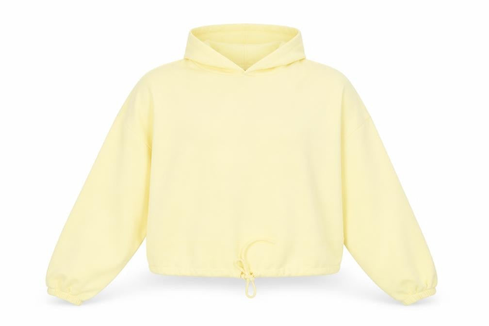 Marks & Spencer Women's Yellow Pullover Hoodie Size 8