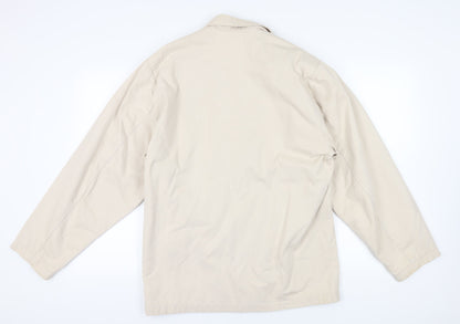 North Womens Point Beige Cotton Jacket L Casual