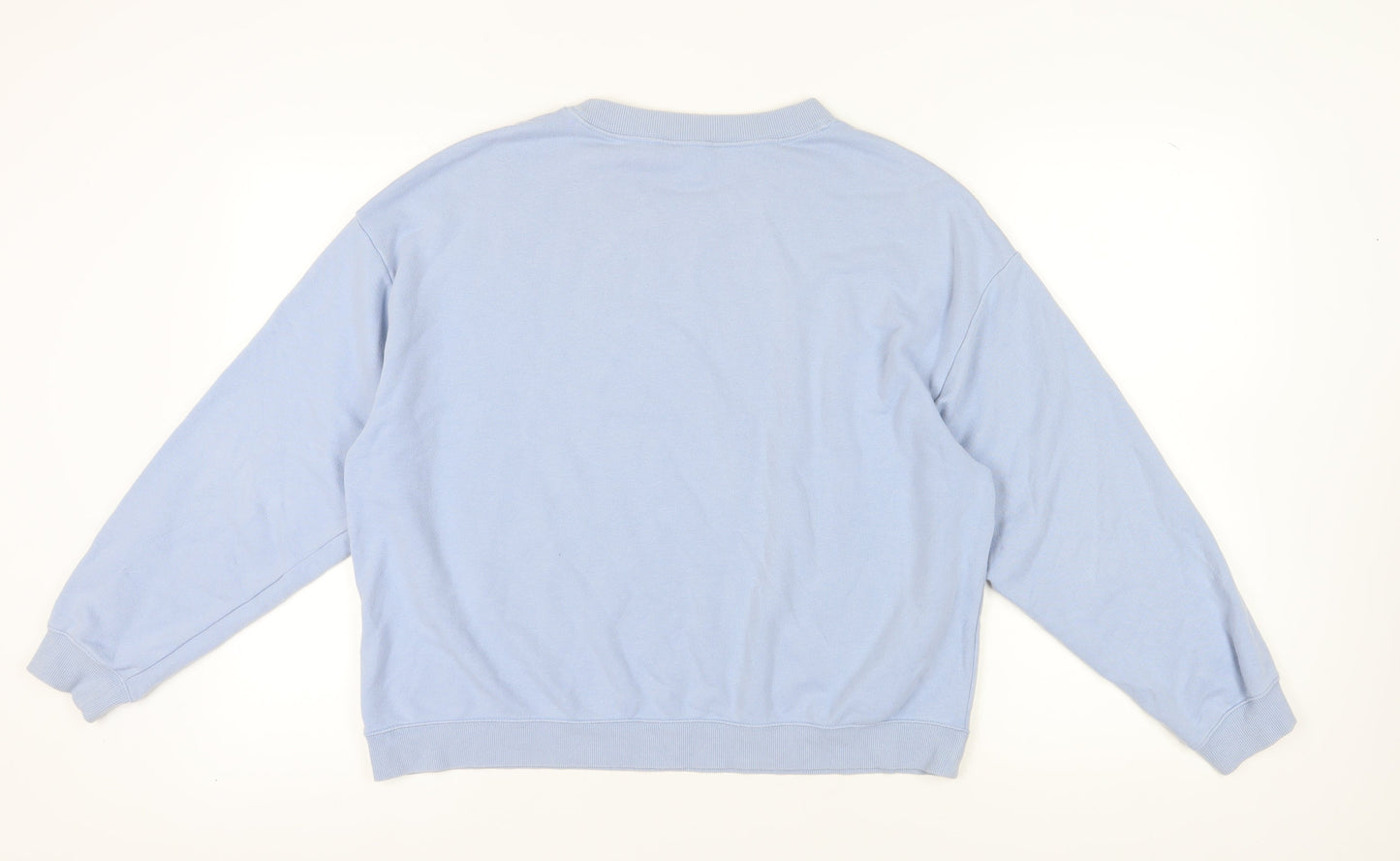 Monki Womens Blue Sweatshirt - L - Casual Pullover