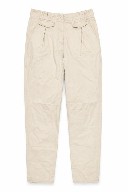 Topshop Women's Beige Chino Trousers Size 12