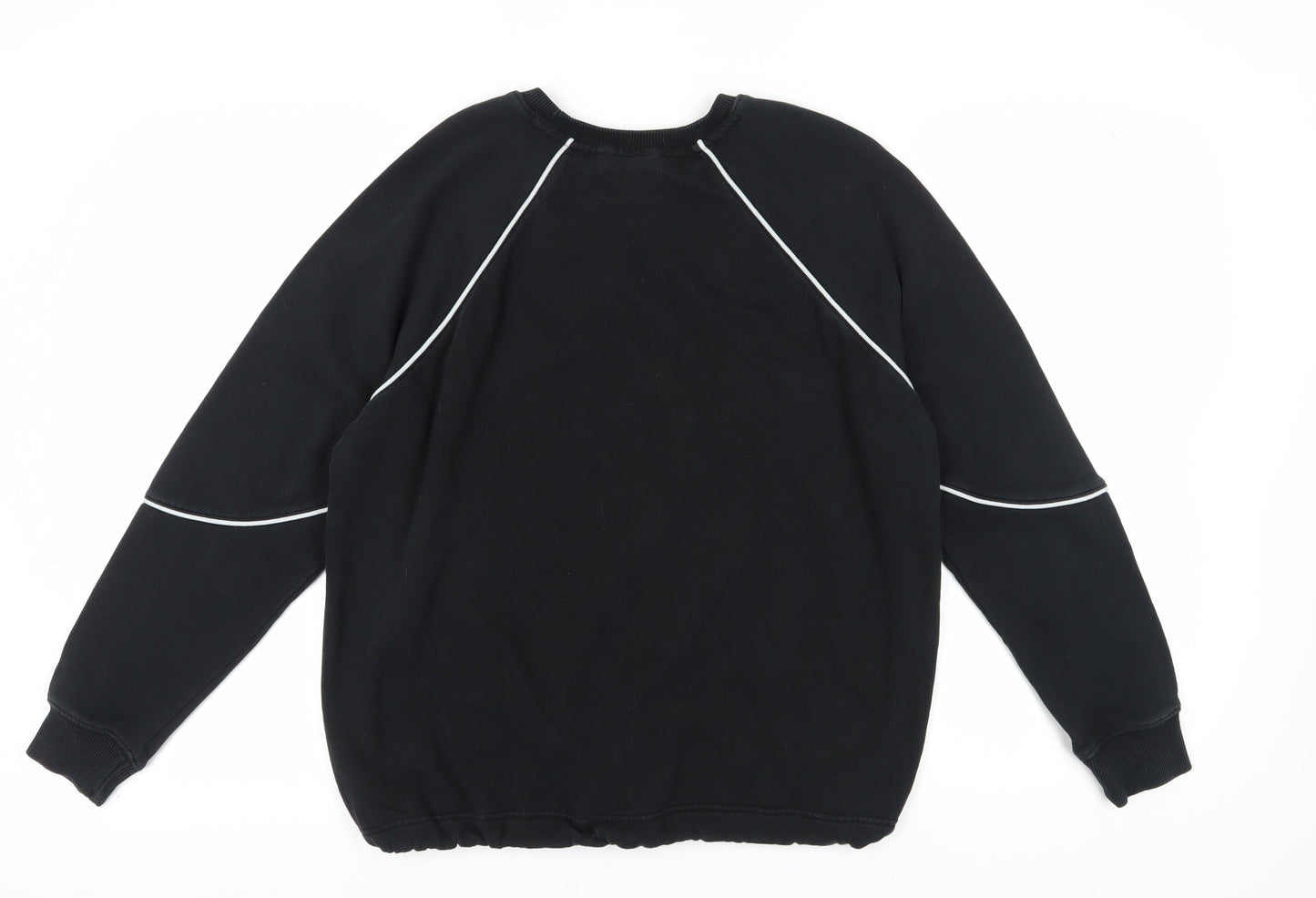 Next Unisex Black Pullover Sweatshirt Size 16