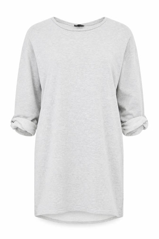 Topshop Women's Grey T-Shirt Dress Size 12