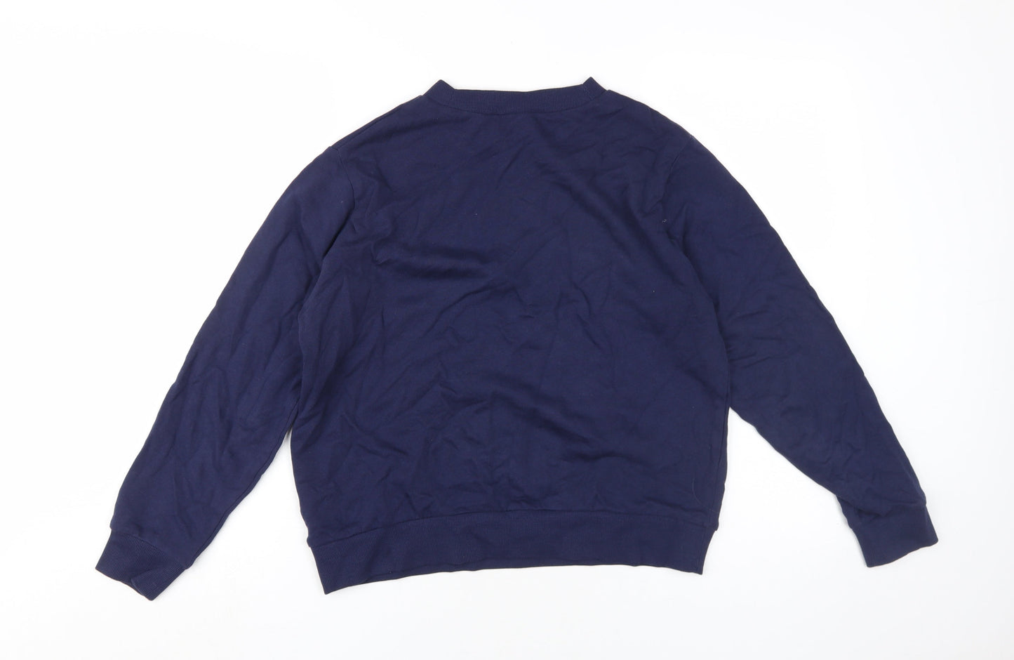 ASOS DESIGN Women's Blue Pullover Sweatshirt, Size 8