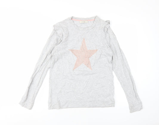 Oasis Women's Grey XS Basic Long Sleeve T-Shirt