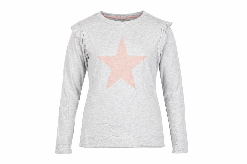 Oasis Women's Grey XS Basic Long Sleeve T-Shirt