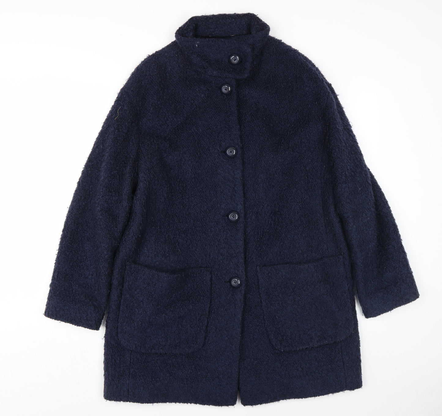 Marks and Spencer Women's Blue Overcoat Size 14