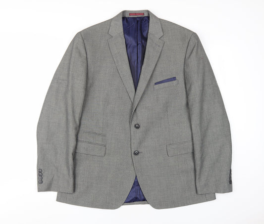Burton Menswear London Men's Grey 44R Blazer