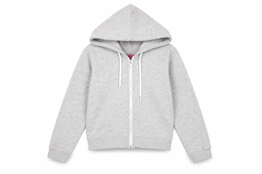 Boohoo Women's Grey Full Zip Hoodie XS