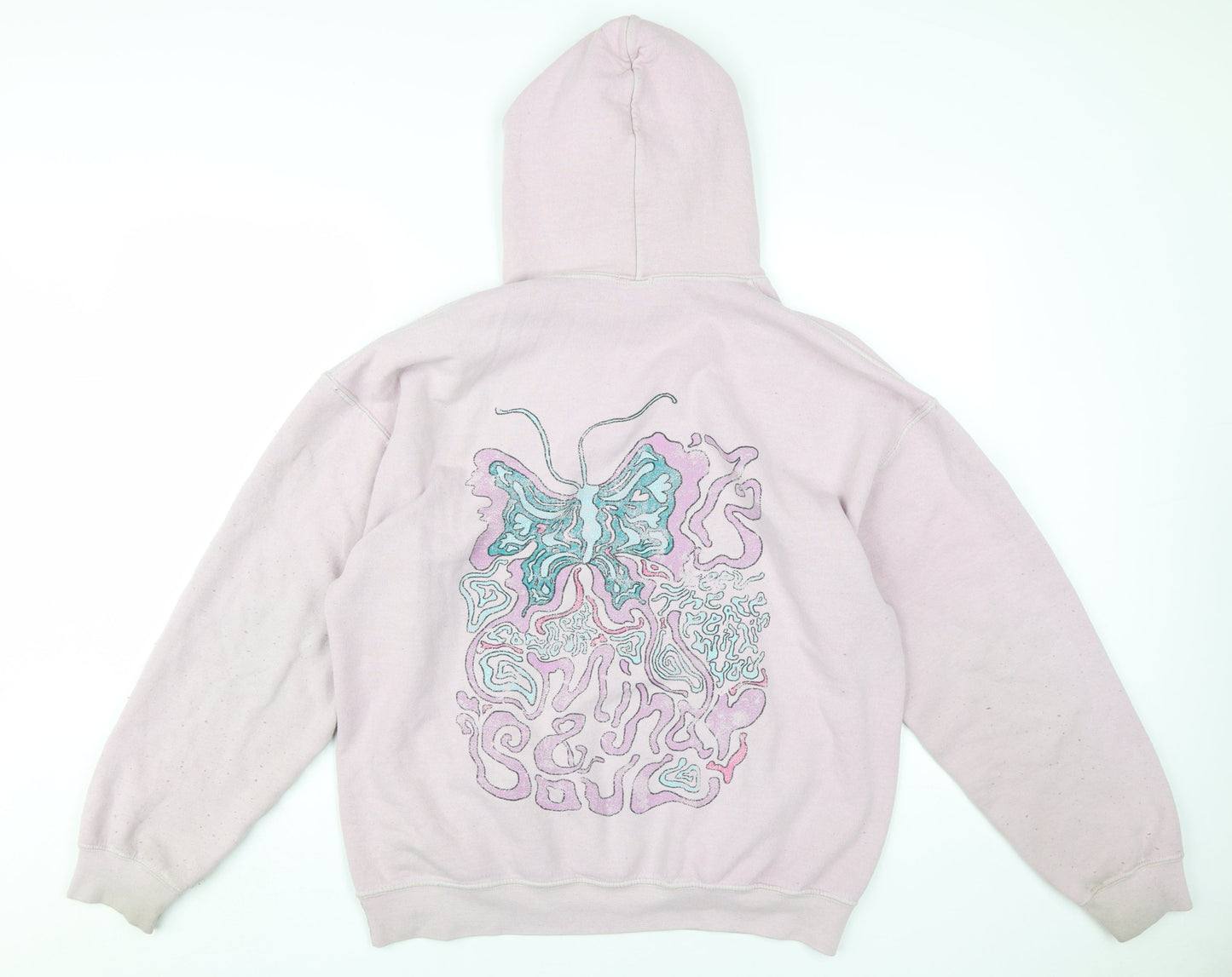 Urban Outfitters Women's Pink Hoodie S Pullover Casual