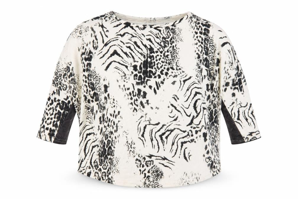River Island Women’s Animal Print Pullover Jumper, Size 8