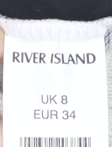 River Island Women’s Animal Print Pullover Jumper, Size 8