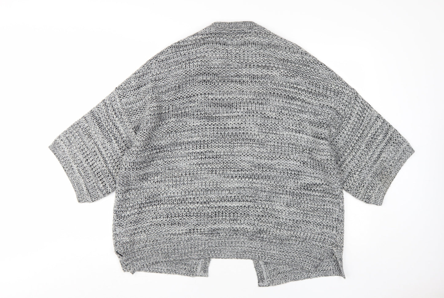 Topshop Women's Grey Cardigan, Open-Knit, Size 10