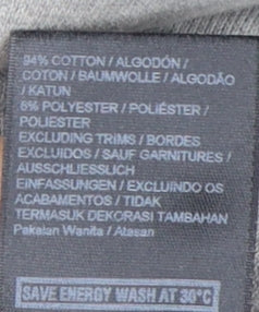 Brand and care label for Ivy Park Women's Grey Pullover Hoodie - S