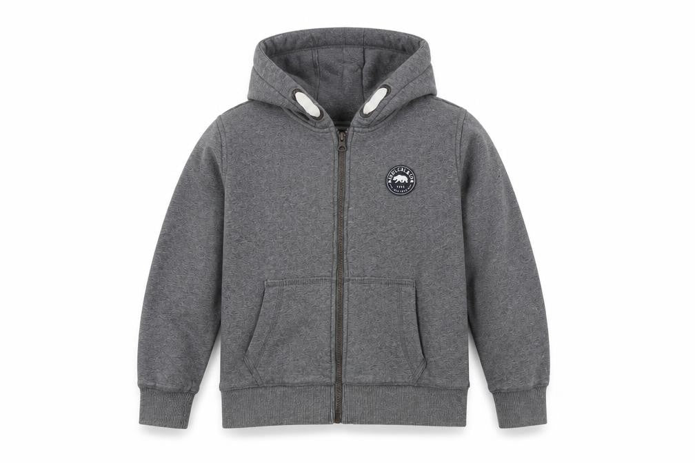 SoulCal Boys Grey Full Zip Hoodie 13 Years