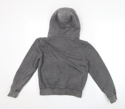 SoulCal Boys Grey Full Zip Hoodie 13 Years
