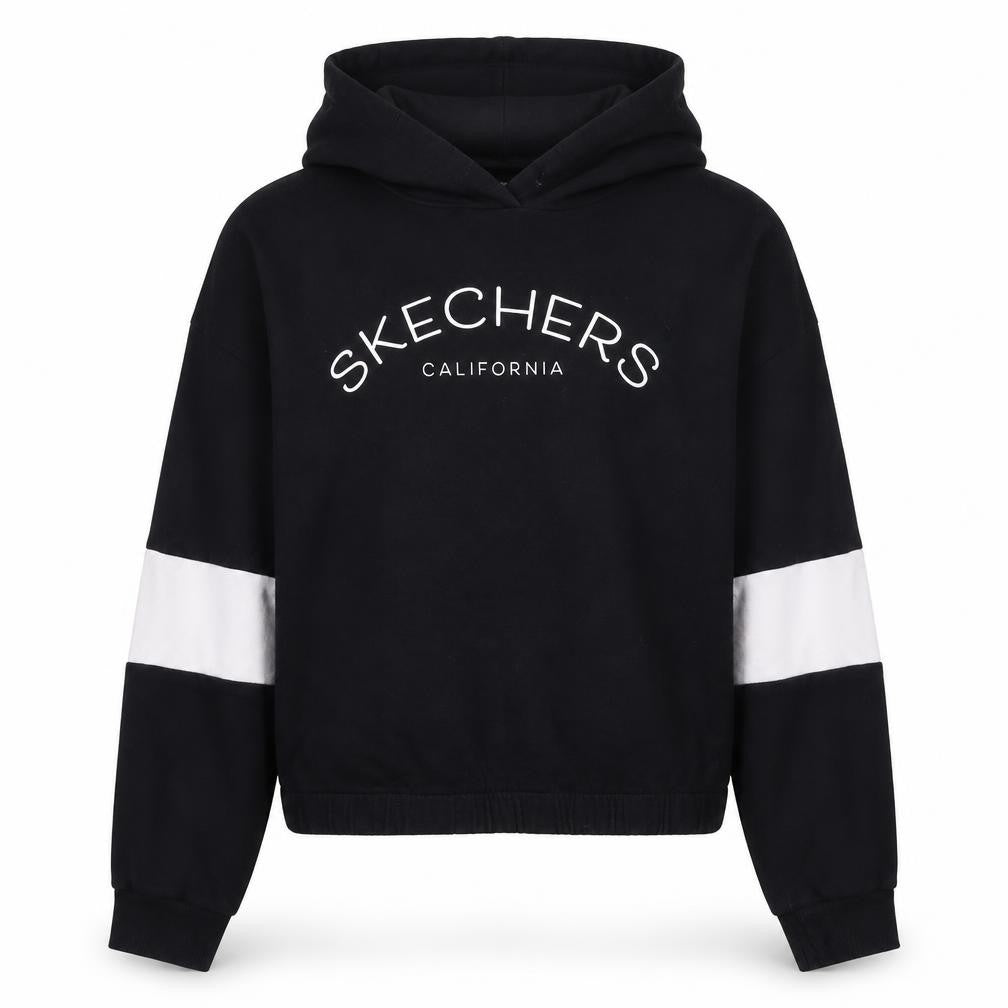 Skechers Black Girls Pullover Hoodie 12-13 Years
