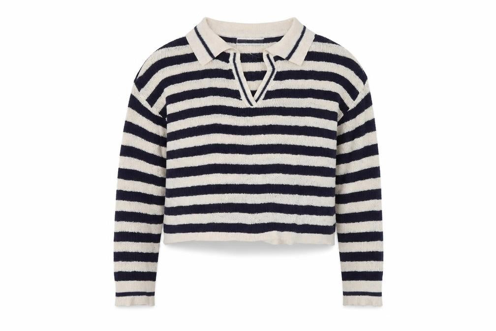 Mango Women's Striped Pullover Jumper L