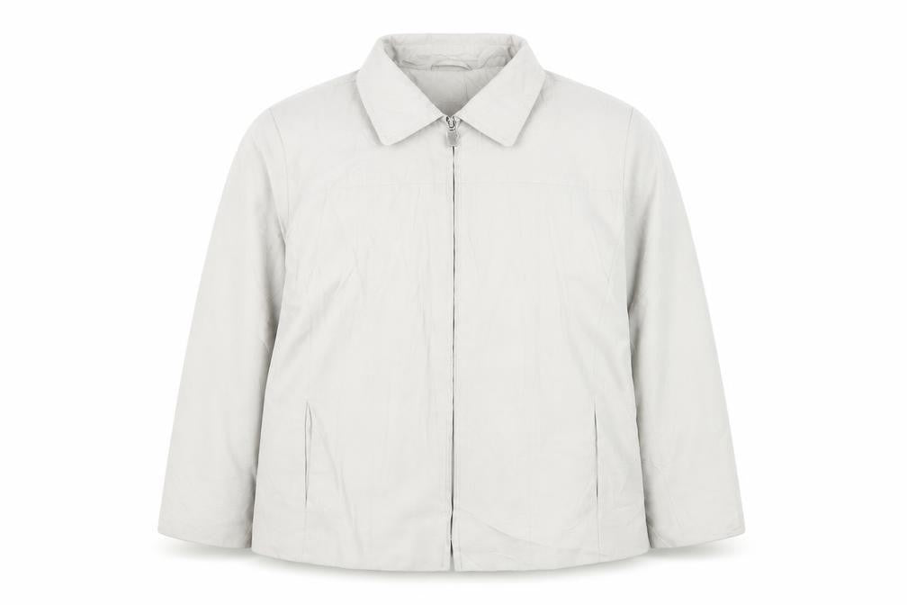 Finesse Women's Ivory Mid-Length Casual Jacket