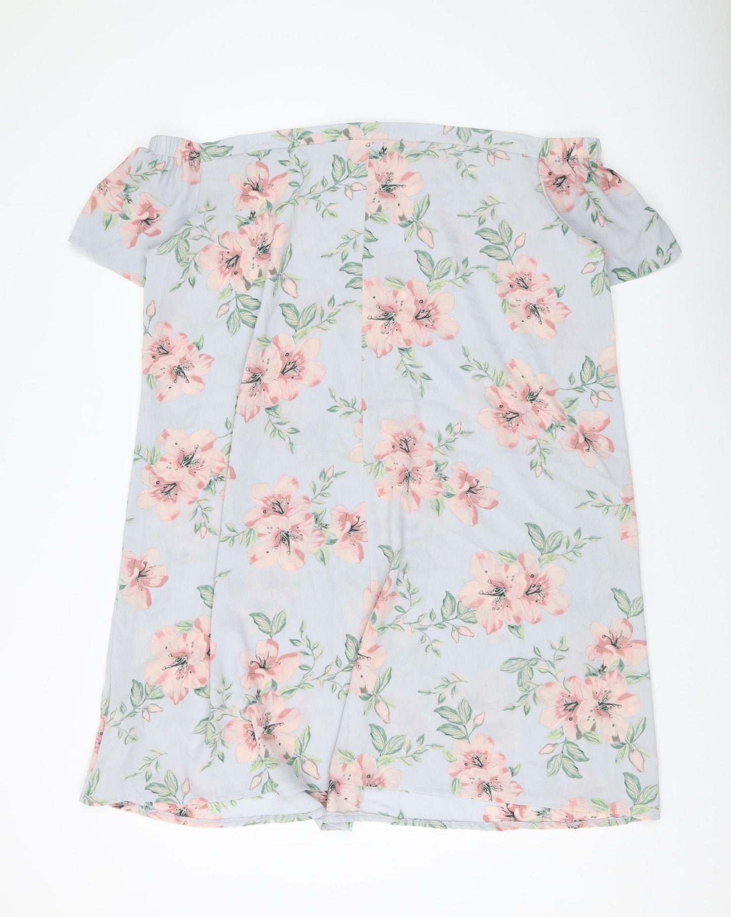 New Look Women's Floral Off Shoulder Dress - Size 20