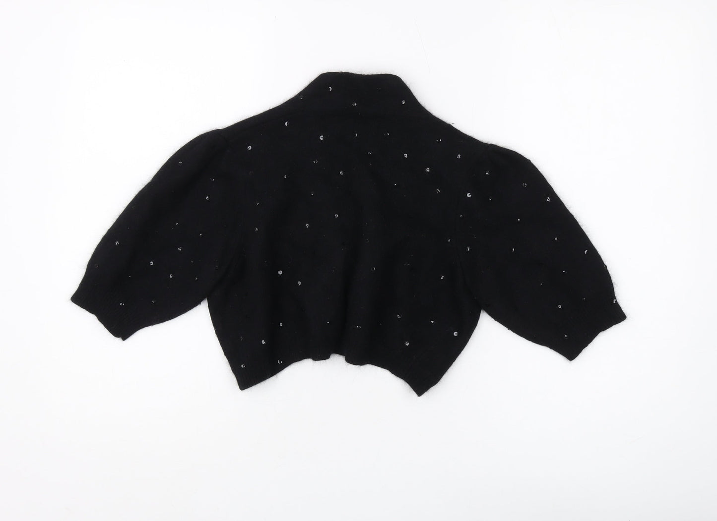 Marks and Spencer Women's Black Cardigan, Size 14