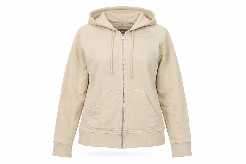 Ted Baker Beige Women's Full Zip Hoodie Size 10