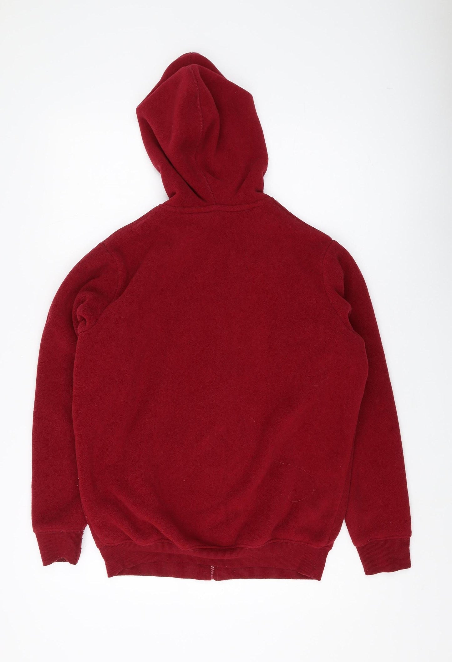 Cotton Traders Red Hooded Puffer Jacket S Men