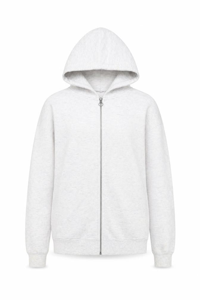 Slazenger Women's Grey Full Zip Hoodie Size 10