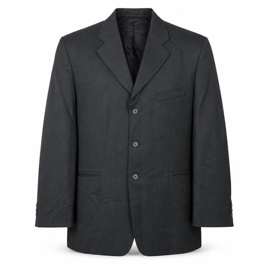 Zantos Men's Grey Blazer Notch Lapel 42S