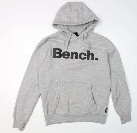 Bench Men's Grey hoodie size M
