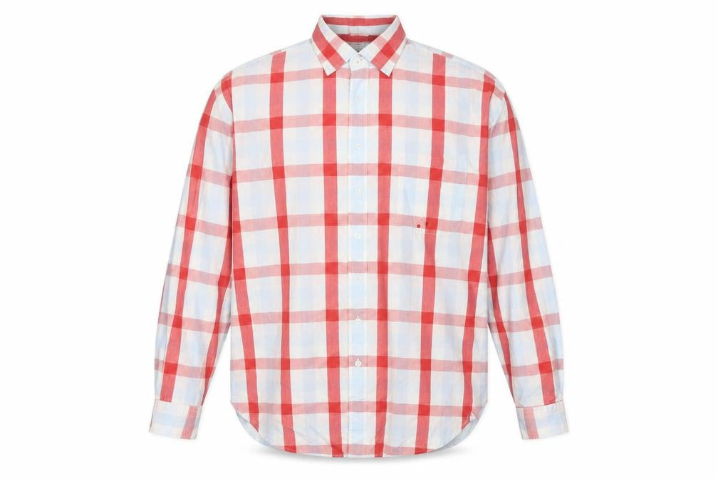 Boden Men's Multicoloured Check Classic Fit Shirt