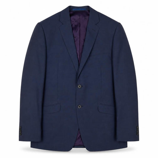 Paul Costelloe Men's Blue Blazer Size 40 Regular Fit