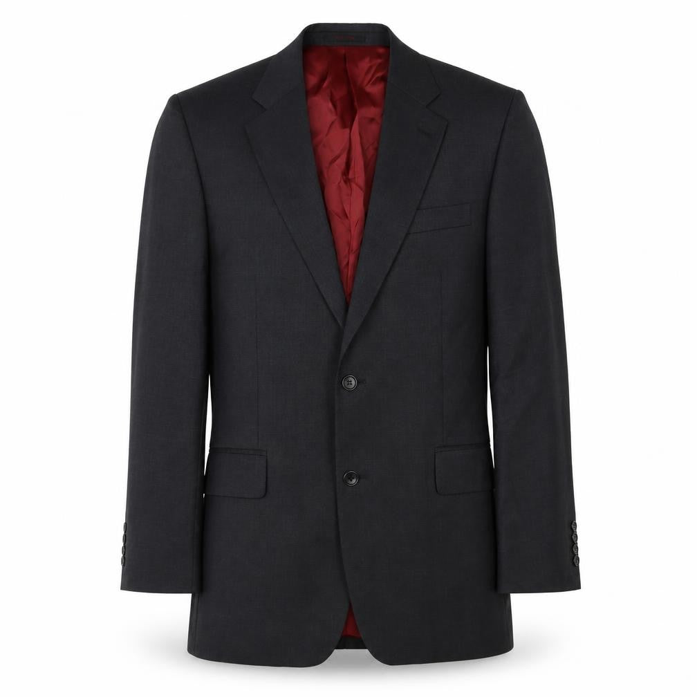 Chester Barrie Men's Black Wool Blazer 40R Regular