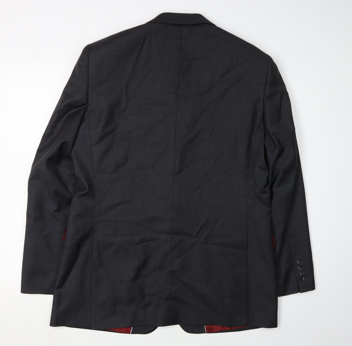 Chester Barrie Men's Black Wool Blazer 40R Regular