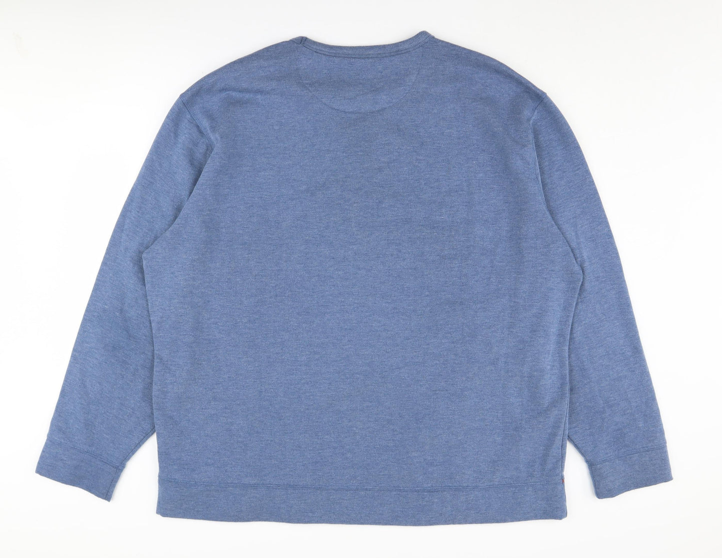 JACHS Men's Blue Pullover Sweatshirt 2XL - Comfortable Fit