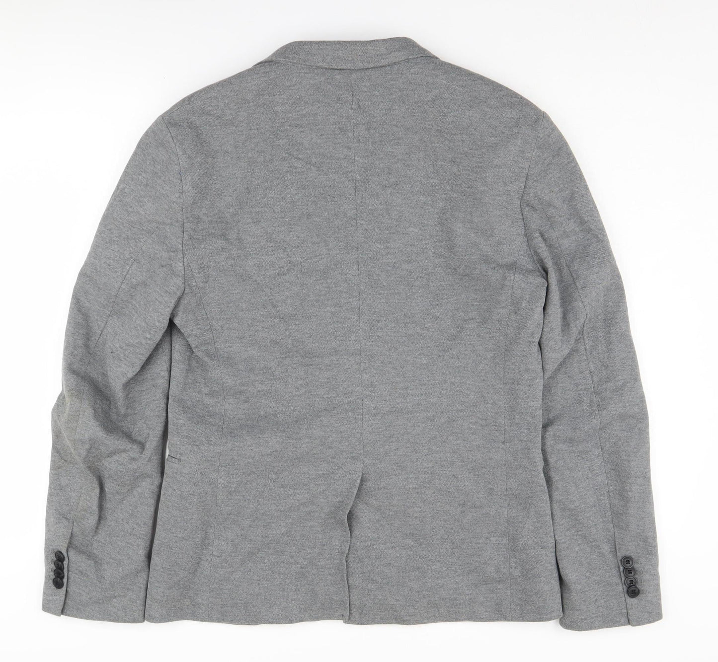 H&M Men's Grey Blazer Size 38R