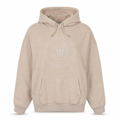 H&M Womens Beige Pullover Hoodie Size 12