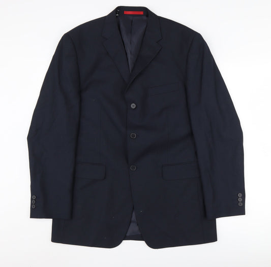 Burton Men's Blue Blazer, Size 40, Regular Fit