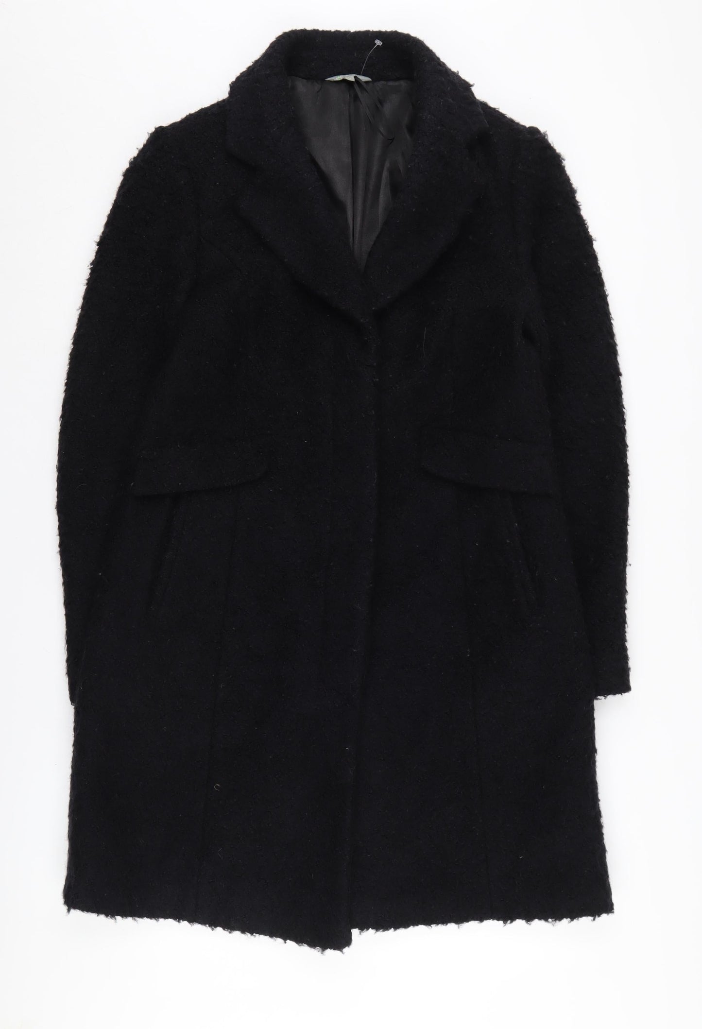 Marks and Spencer Women's Black Overcoat Size 12