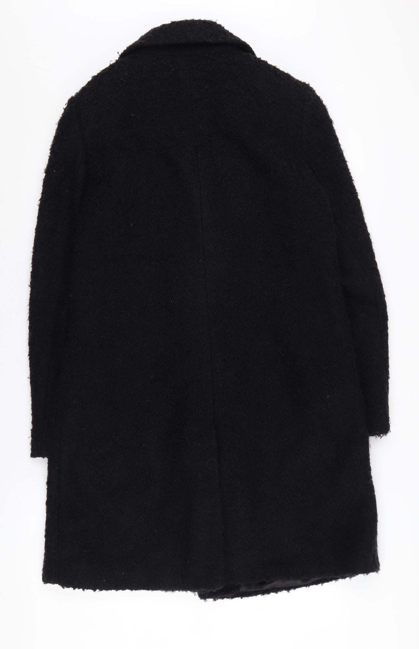 Marks and Spencer Women's Black Overcoat Size 12