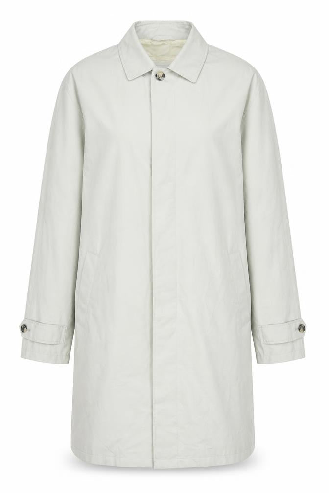 Bernhardt Women's Ivory Overcoat Size 18 Button Long