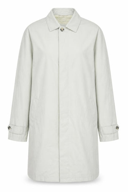 Bernhardt Women's Ivory Overcoat Size 18 Button Long