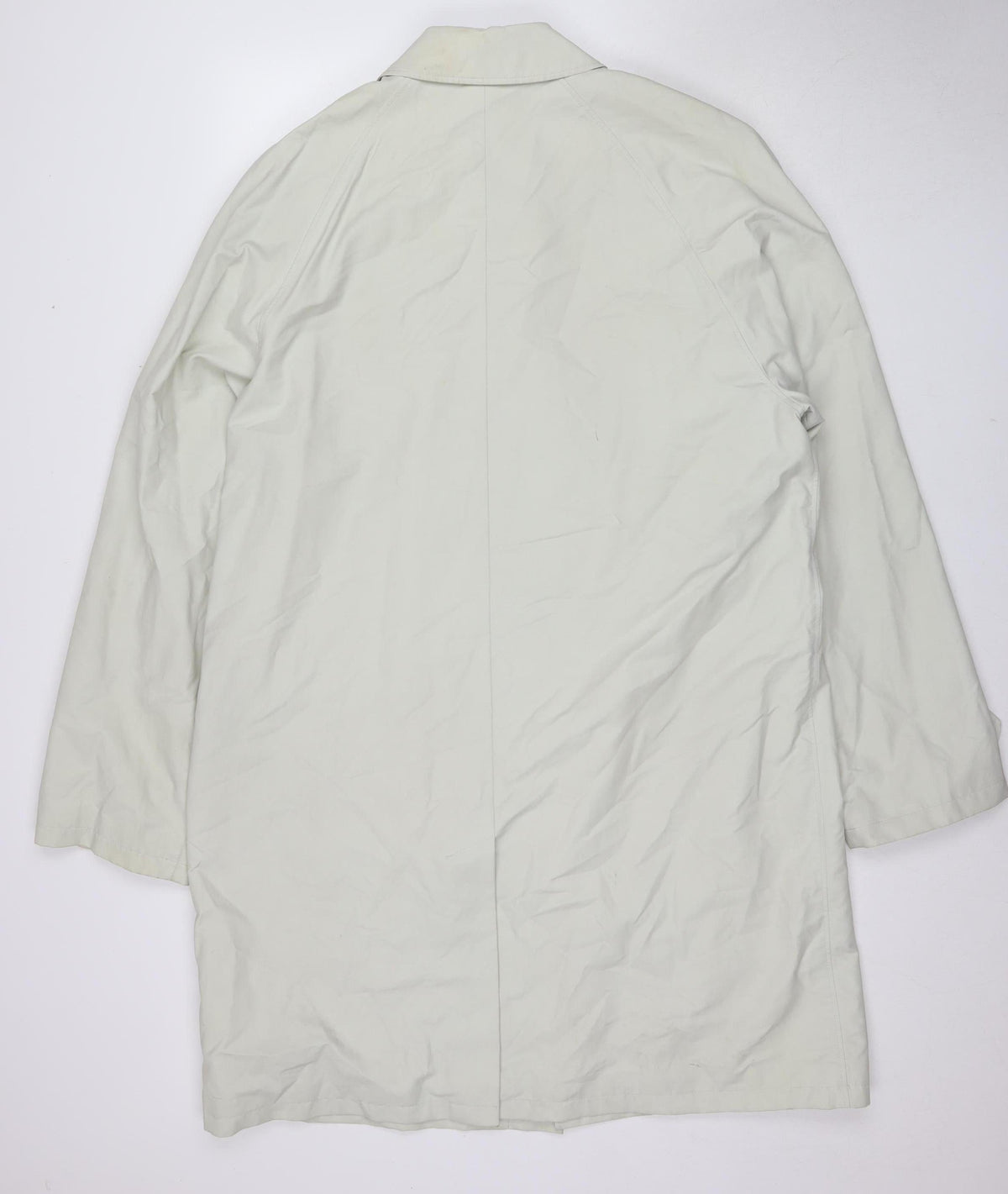 Bernhardt Women's Ivory Overcoat Size 18 Button Long