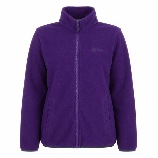 Hi Gear Women's Purple Fleece Jacket Size 8 Casual Outdoor