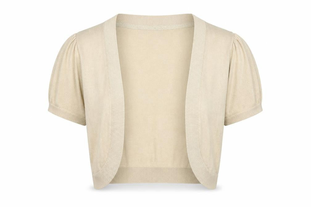 Rocha John Rocha Beige Women's Cardigan Size 12