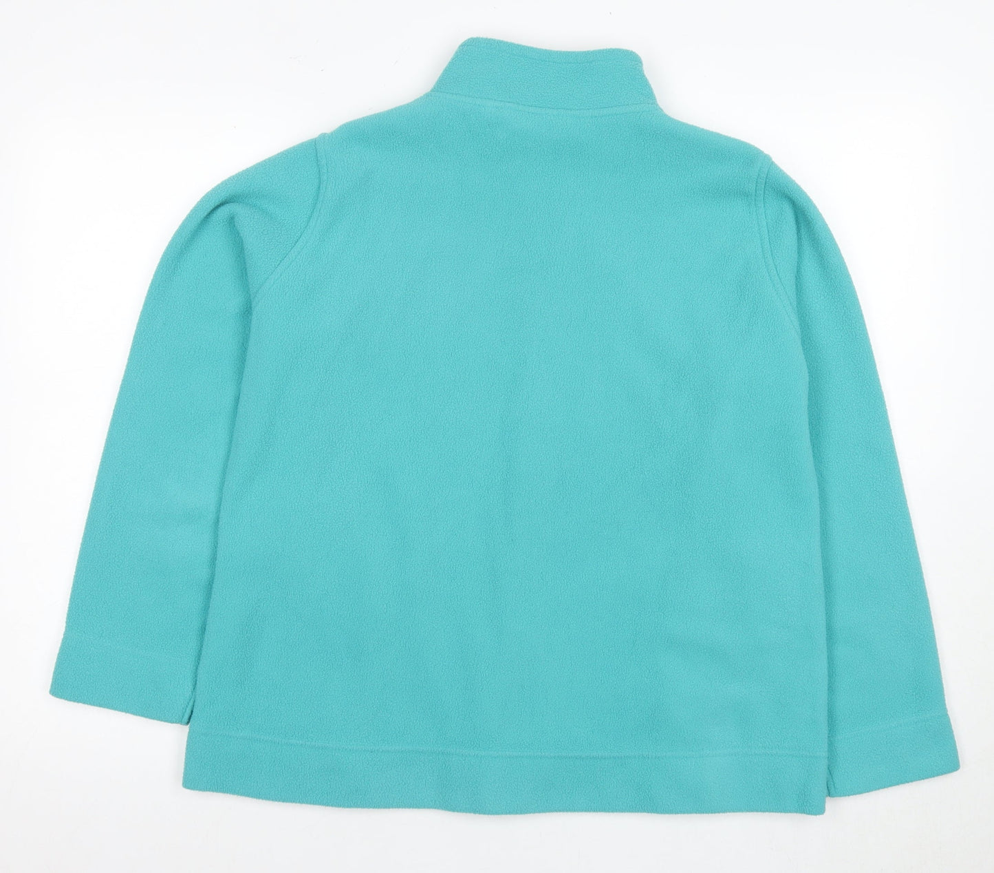 EWM Women's Blue Fleece Jacket L Casual Spring