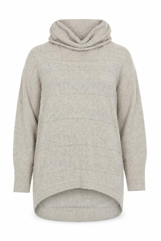 Wallis Women's Beige Cowl Neck Pullover Jumper, S
